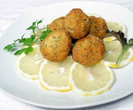 Polpette di pollo al limone 