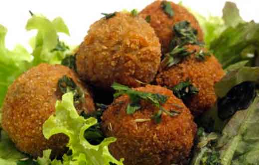 Polpette di vitello alle erbette 