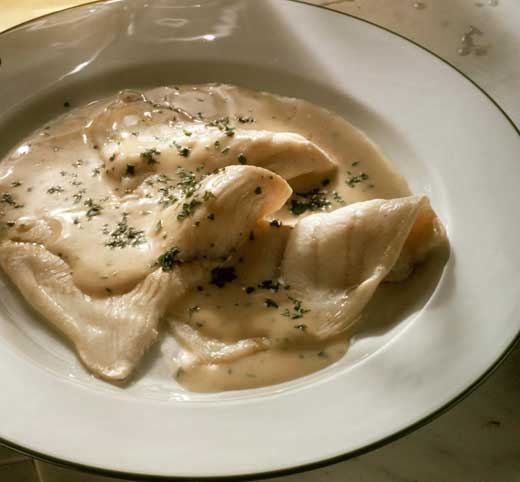 Filetto di sogliola del raffinato 