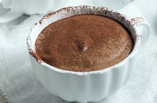 mousse al cioccolato 520x344