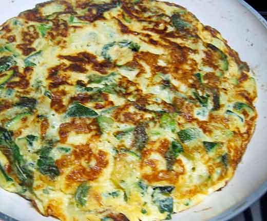ricetta frittata di zucchine