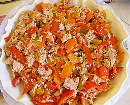 torta-salata-peperoni-e-tonno