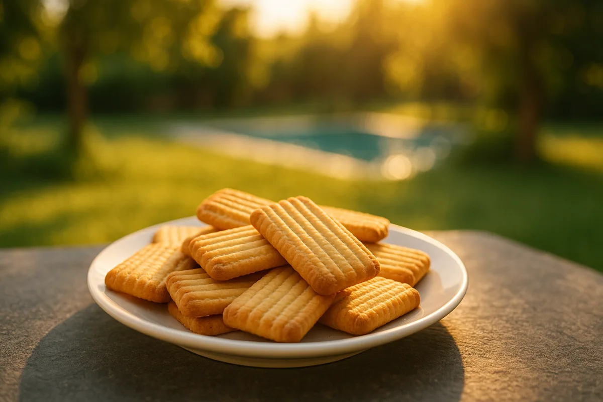 Biscotti in piena estate? Sì, ma solo questi (e a quest'ora)