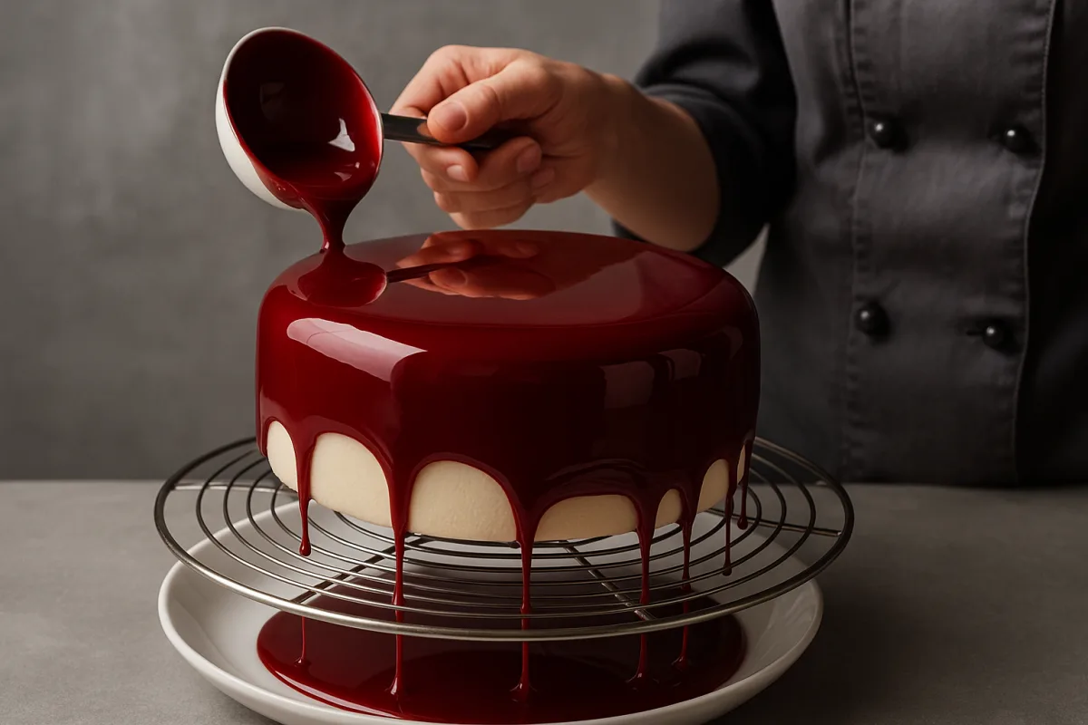 Come ottenere una glassa specchio davvero lucida sulle torte moderne? Il passaggio che fa la differenza