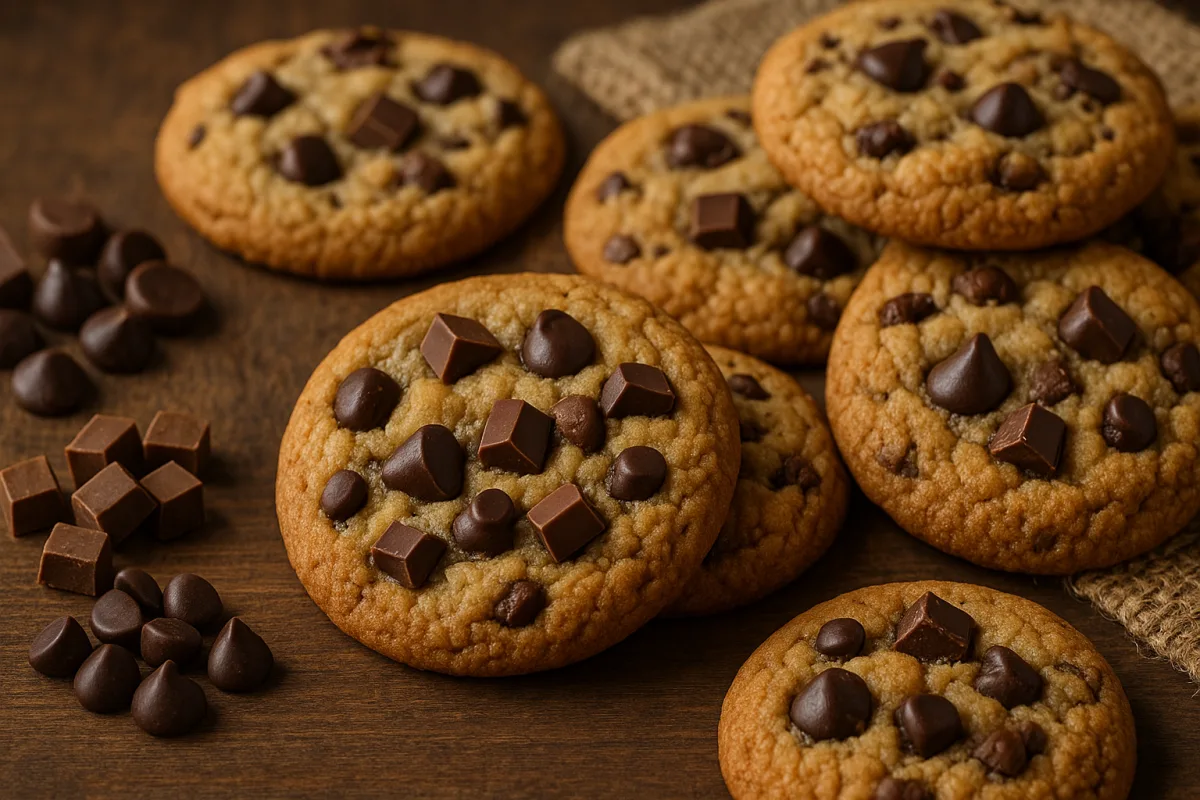 Biscotti con gocce di cioccolato fatti in casa: la varietà di cioccolato che rende il gusto unico