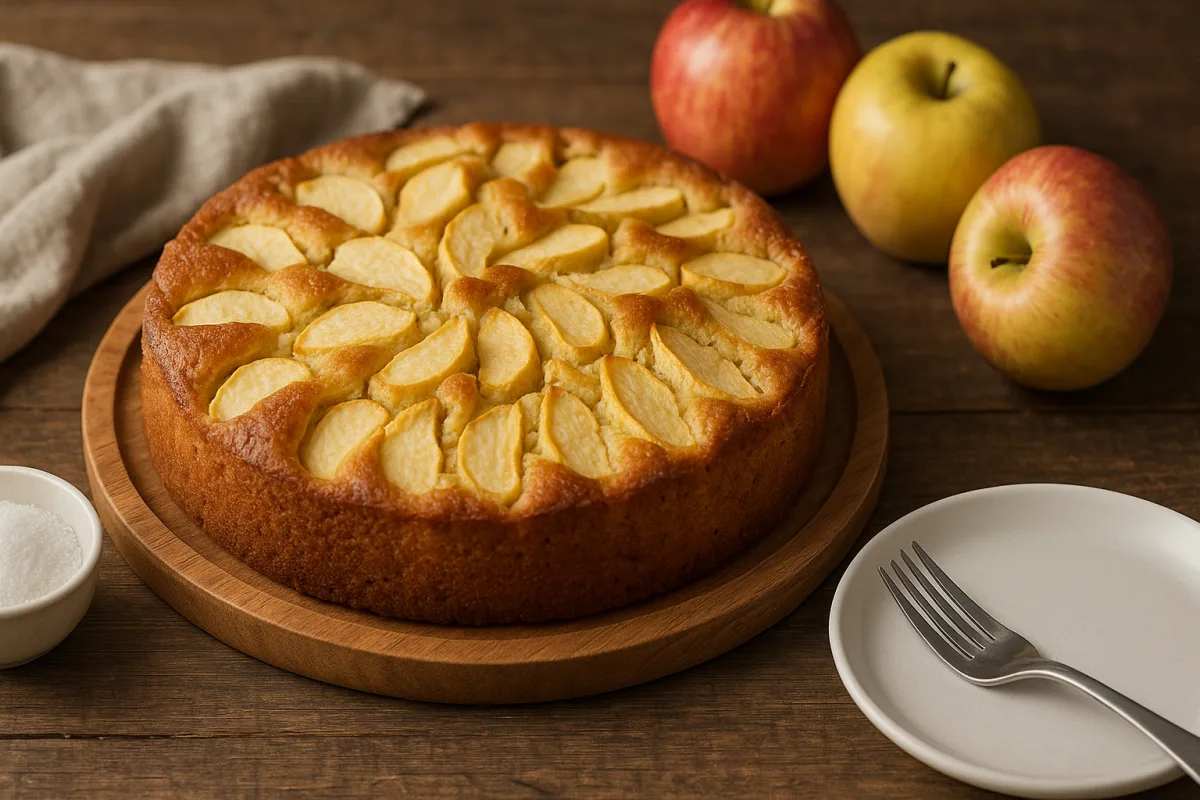 Torta di mele classica con pezzetti interi: la soluzione per non farla affondare