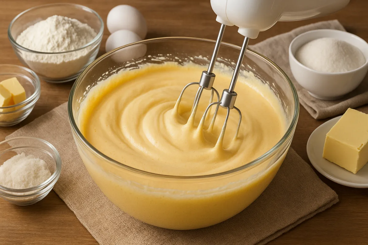 Ricetta torta paradiso soffice: la fase dell'emulsione che esalta leggerezza e aroma