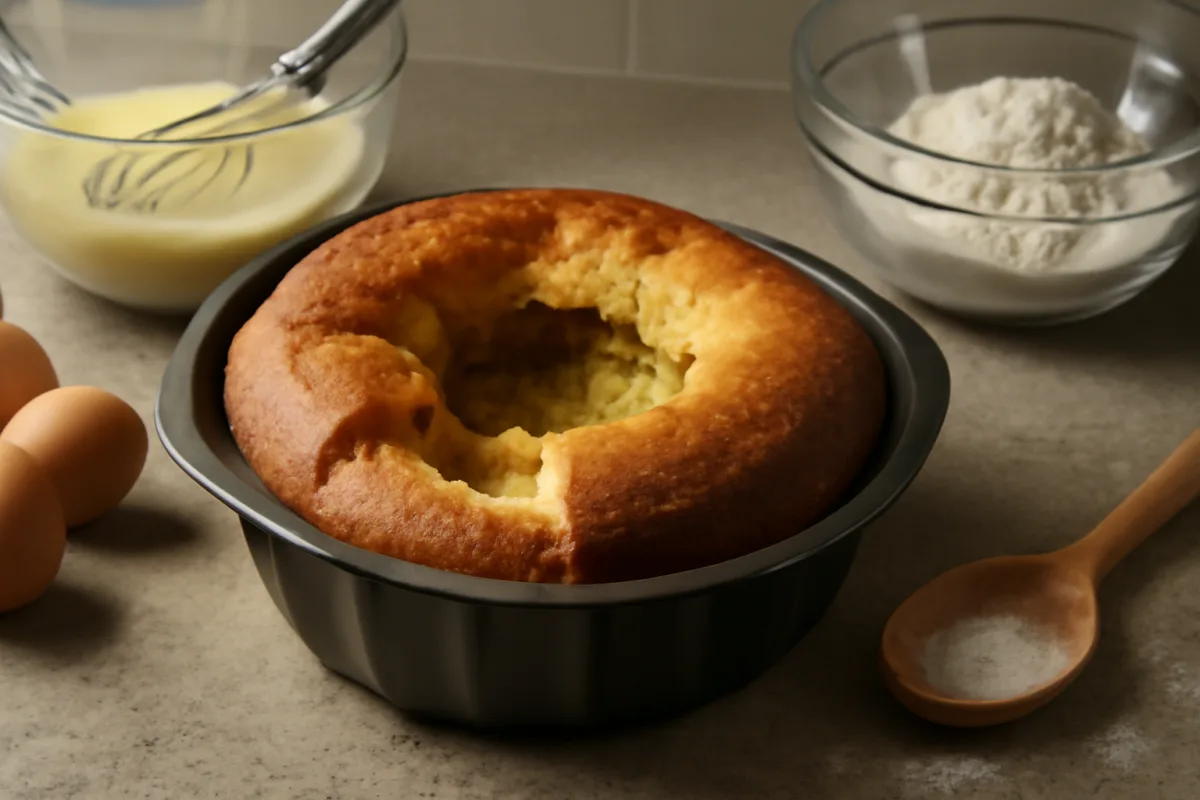 Ciambellone che si sgonfia in cottura: l'errore sull'ordine degli ingredienti liquidi