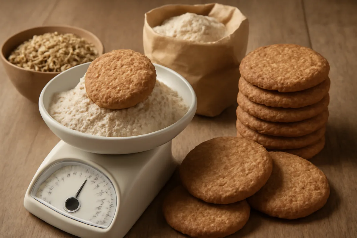 Biscotti integrali con farina di farro: il mix che non pesa l'impasto