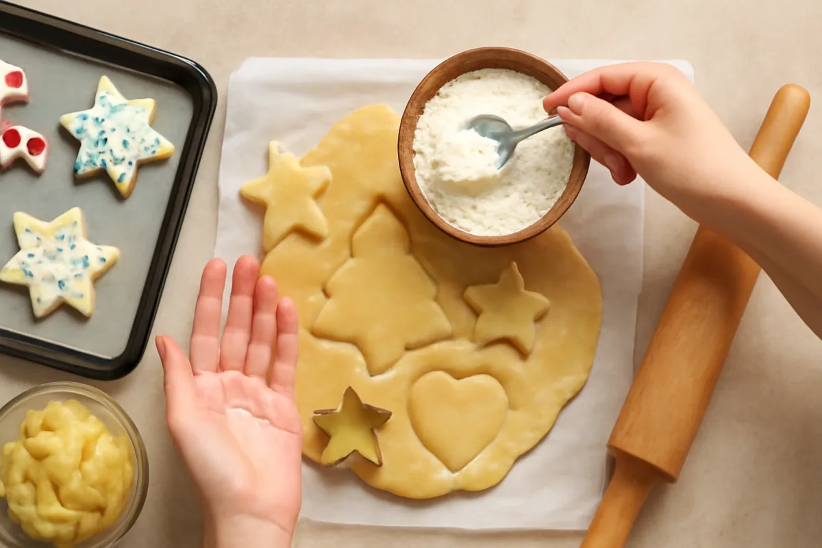Impasto per biscotti decorati troppo morbido: il rimedio che funziona