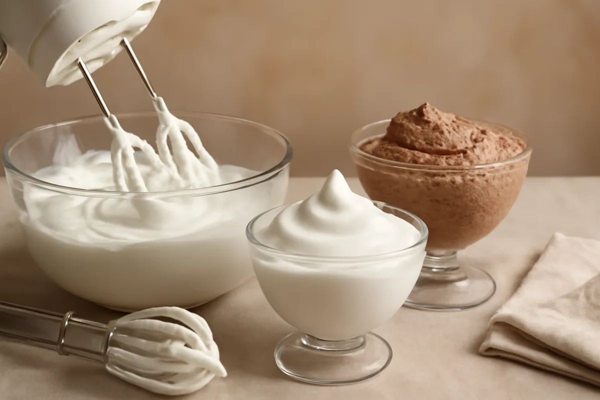 Panna per mousse senza forno: il grado di montatura che cambia la texture