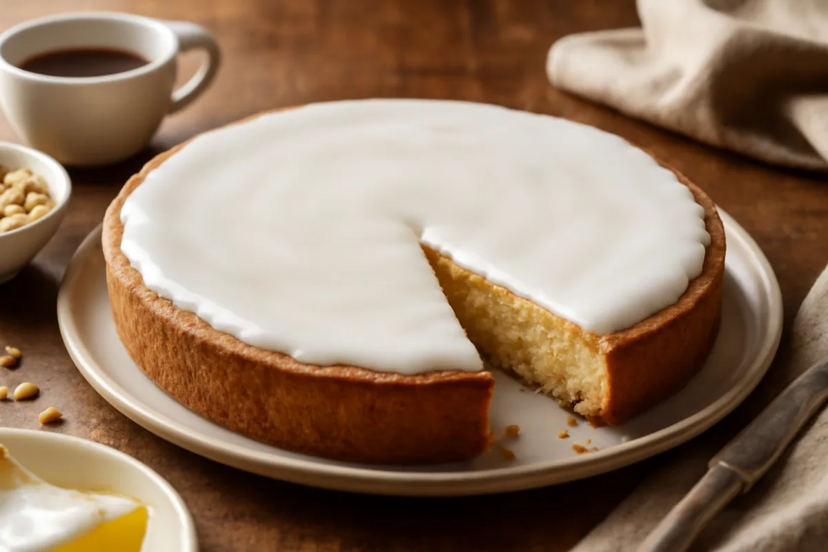Copertura della torta della nonna: la variante glassata che la rende più golosa