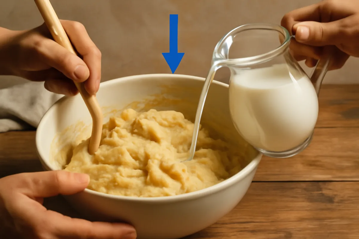 Impasto per ciambellone troppo denso: il liquido corretto per alleggerirlo davvero