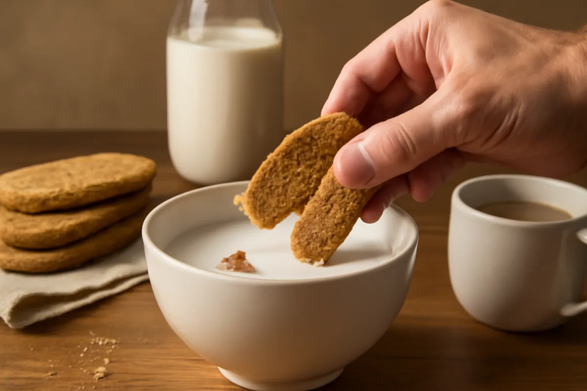 Biscotti integrali da colazione troppo duri: la causa nell'assorbimento dei liquidi