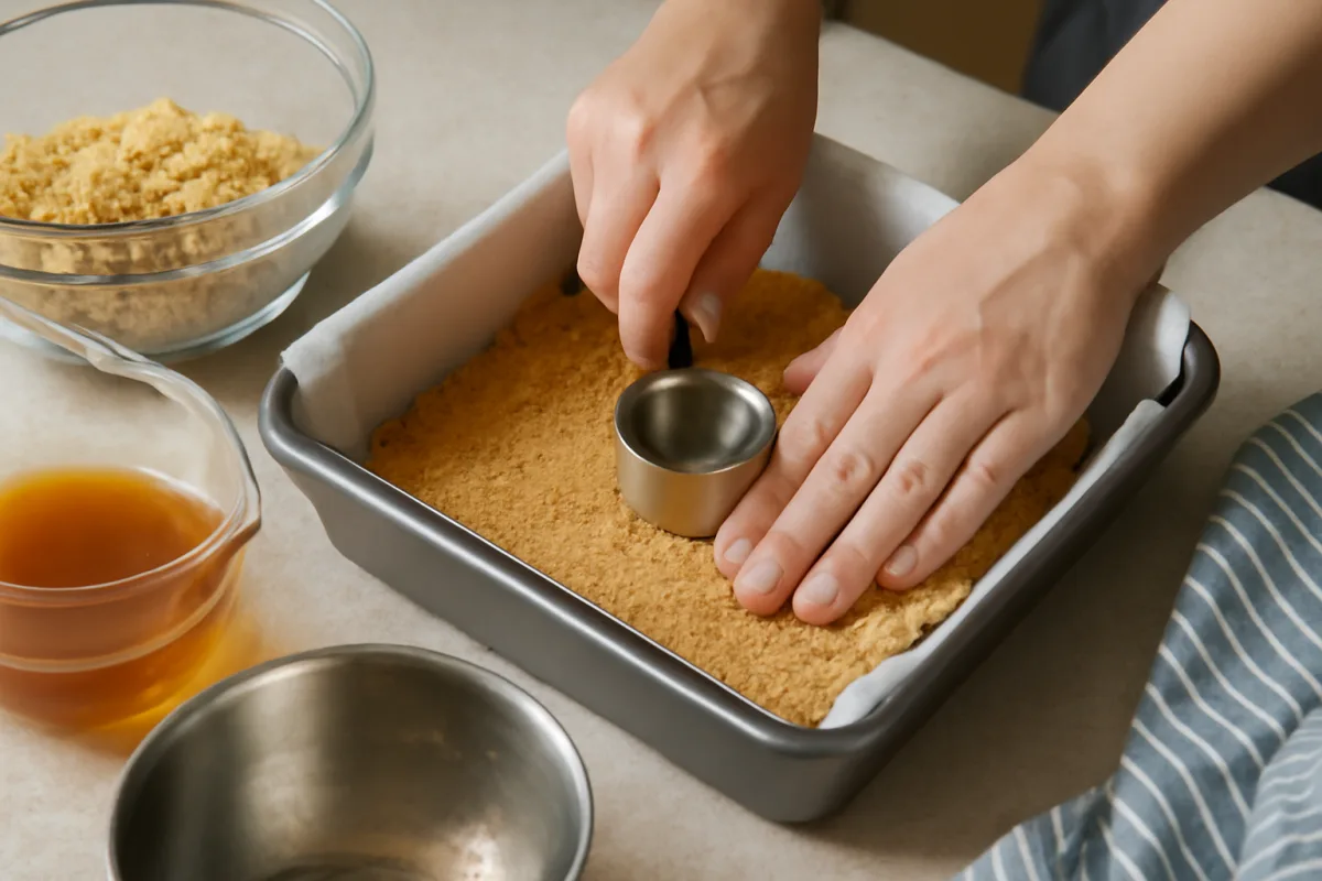 Come compattare una base di cereali senza forno: il legante che cambia la consistenza