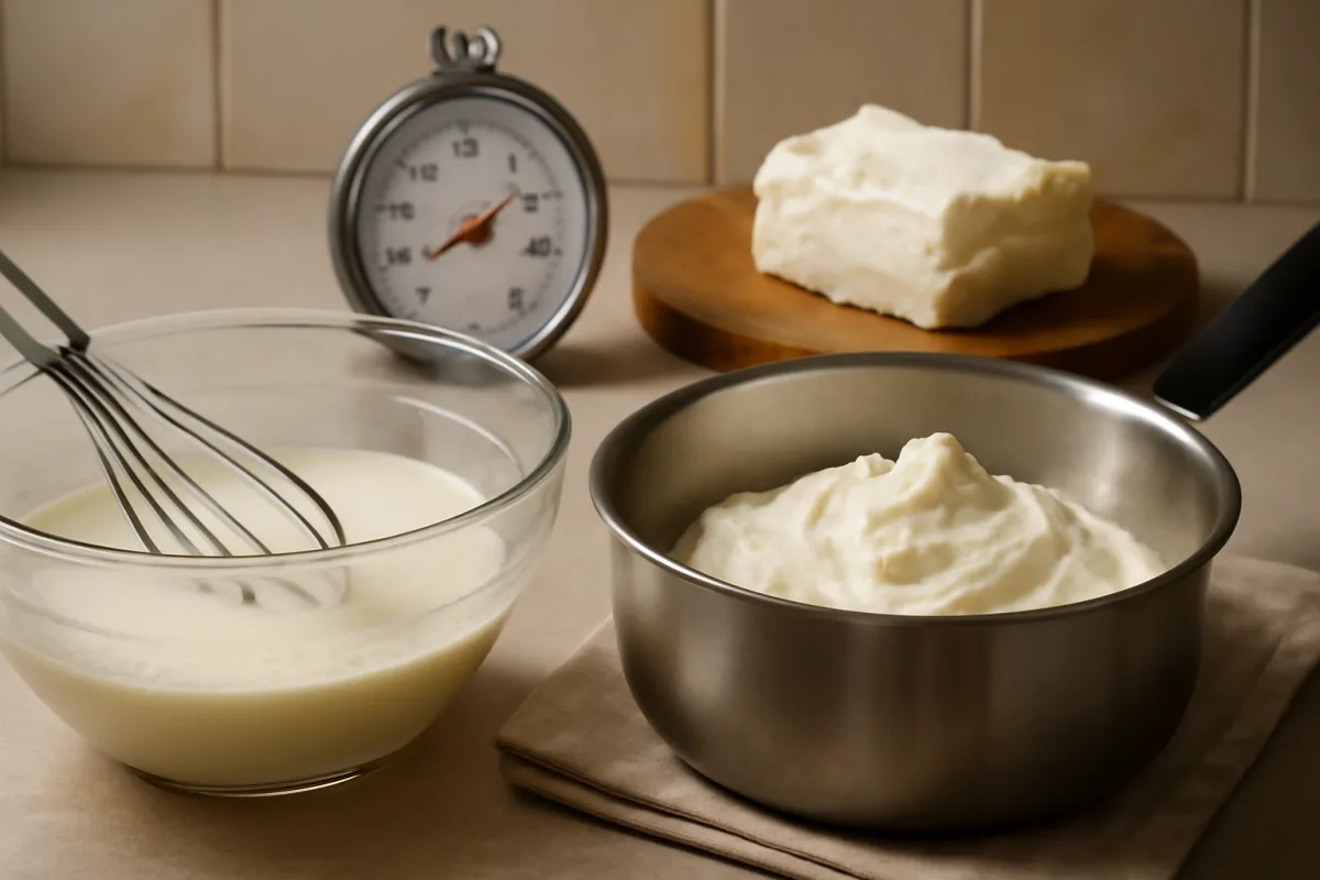 Crema al mascarpone che non si rapprende: il passaggio sulle temperature che conta