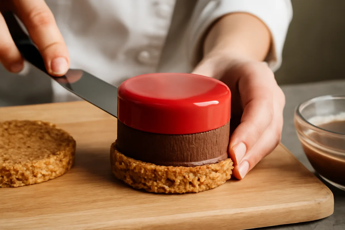 Base croccante per entremet: il rivestimento che la protegge dall'umidità degli strati