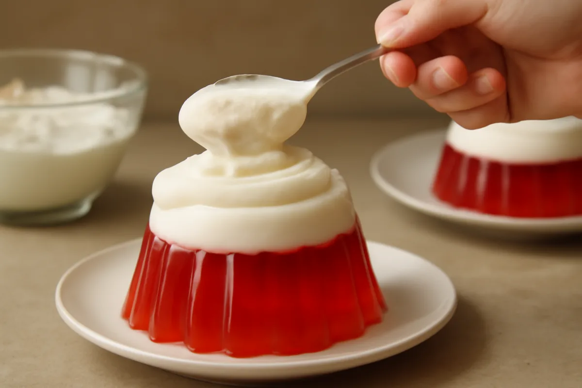 Gelatina nei dessert freddi con panna: il momento di incorporo che fa tenere la forma